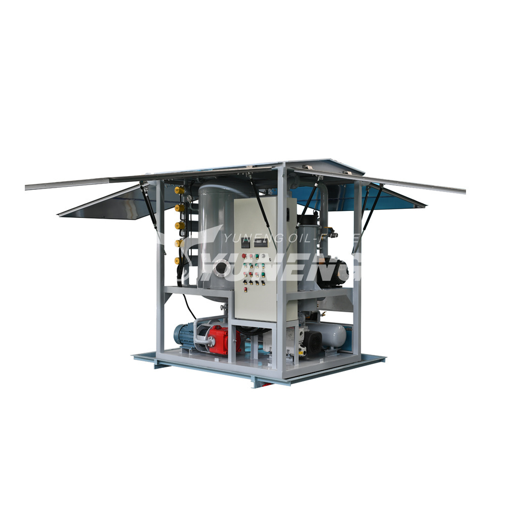 Mobile Trailer Mounted Vacuum Transformer Oil Purifier/Insulation Oil Filtration /Dielectric Oil Purification System