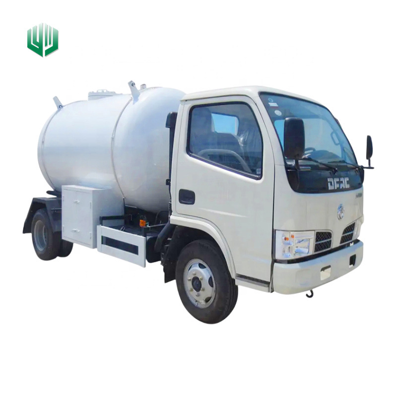 Best Price Dongfeng 6 Wheel 5000 Liters Lpg Tanker Truck 4x2 LPG Gas Tanker Truck for sale