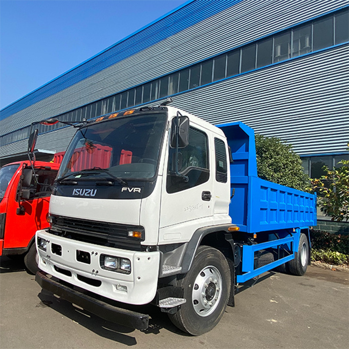 Good Quality japan ISUZU Cargo Truck 10-15 ton Diesel Engine 4x2 Tipper Dump Trucks for Sale