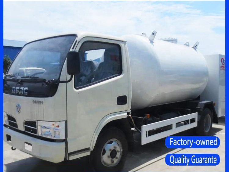 Best Price Dongfeng 6 Wheel 5000 Liters Lpg Tanker Truck 4x2 LPG Gas Tanker Truck for sale