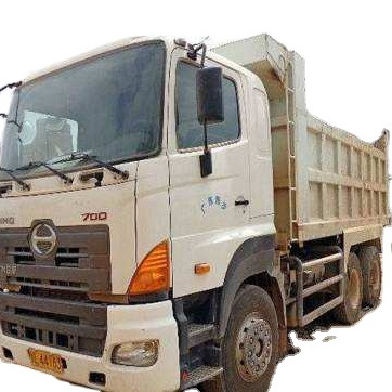 Japan Used Hino 700 tipper truck, 6*4 hino dump truck for sale