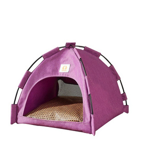 Attractive design portable pop up crate dog or show pet teepee cat foldable tent