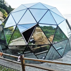 Camping  Dome House Big Geodesic Dome Kit Tents Glamping Garden Glass  Igloo Dome House