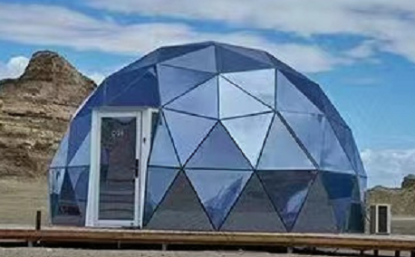 Camping  Dome House Big Geodesic Dome Kit Tents Glamping Garden Glass  Igloo Dome House