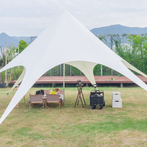 Outdoor Camping and Picnic Park Courtyard BBQ Event Wedding Venue Beach Sunshade Rain Shelter Umbrella Canopy