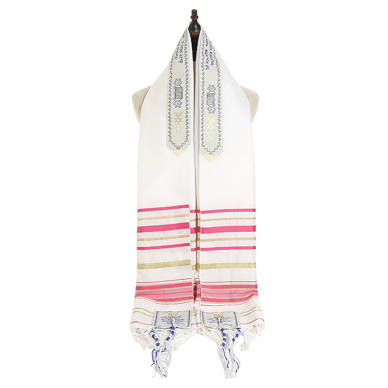 Arabic Man Scarf Polyester Big Hijab Prayer Shawl From Israel Christian Tallit Jewish Prayer Shawl Muslim Tallit Prayer Shawl