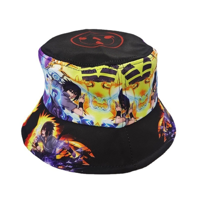 Custom Print Bucket Hat Satin Lined Cartoon Dragon Bucket Hat Cool Printed All Over Print Anime Luffy Bucket Hats Adults