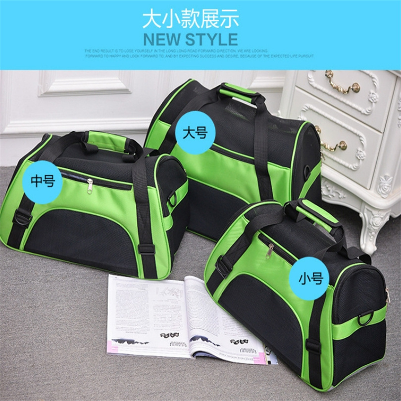 Pet Bag New Dog Cat Outgoing Carrier  Plus Large Portable Breathable Soft Sided Collapsible Outer Cage Dog Bag