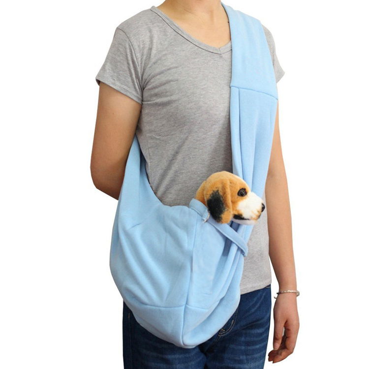 SAMPLE Hot Sale Outdoor Travel Soft Pouch Hands Free Reversible Pet Sling Carrier for Small Dogs Cats Puppy