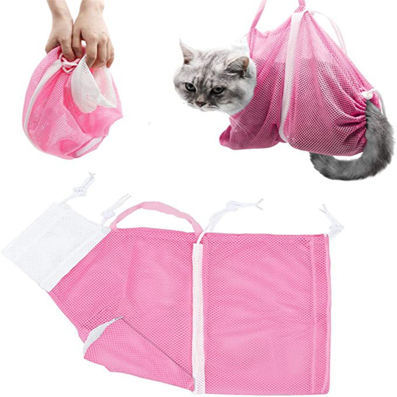 Cat bath bag Cat shower tool Cat and dog fixing bag Shower bag