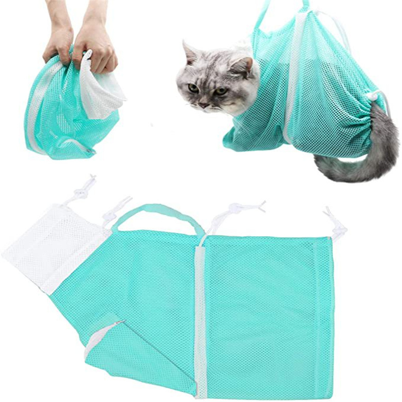 Cat bath bag Cat shower tool Cat and dog fixing bag Shower bag