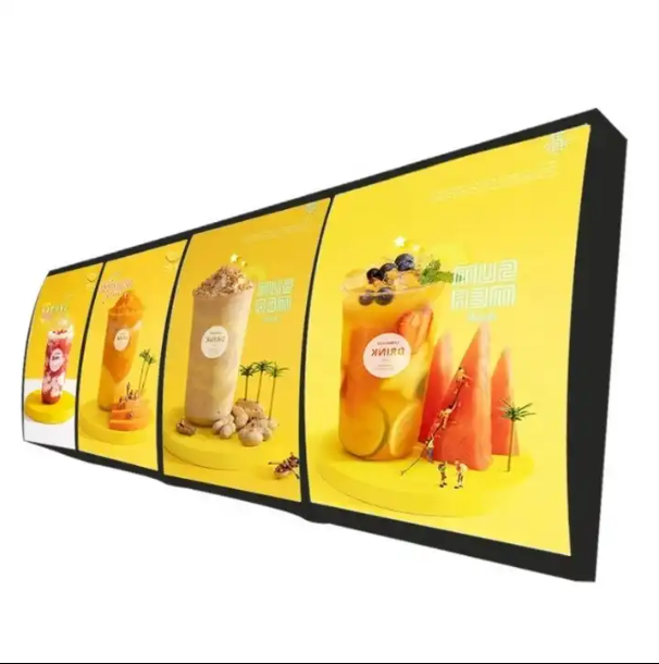 KFC Fast Food Cafe Menu Board Display Illuminated Led Menu Backlit Advertising Order Food Advertising Light Box