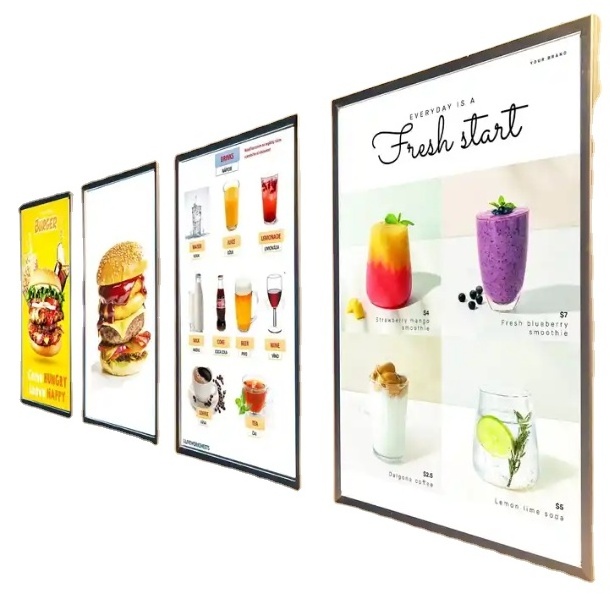 Sided Signage Magnetic panel advertising led light box suppliers single side acrylic magnetic light box suppliers