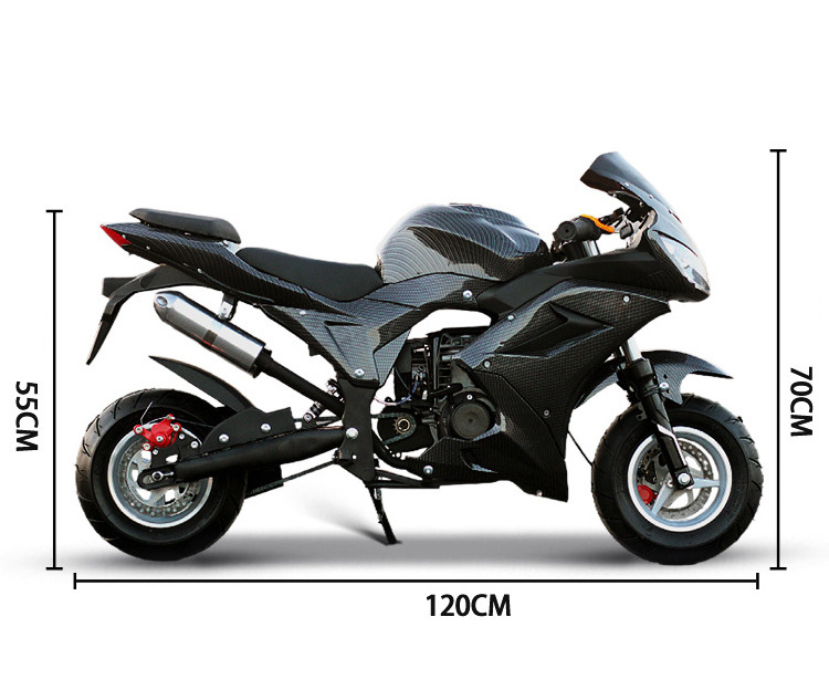 Hot sale racing pocket bike two stroke motorcycle petrol mini motorcycle mini pocket bike 49cc