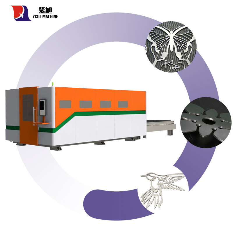 ZIXU 1000W-1500W CMC Metal Fiber Laser Sheet and Tube Cutting Machine for Manufacturing Plants