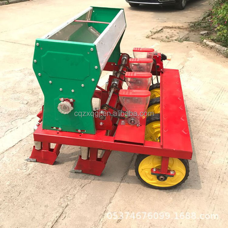 Four rows of edamame planter on the film on the spot of corn pepper rapeseed one machine multi-purpose sweet corn film planter