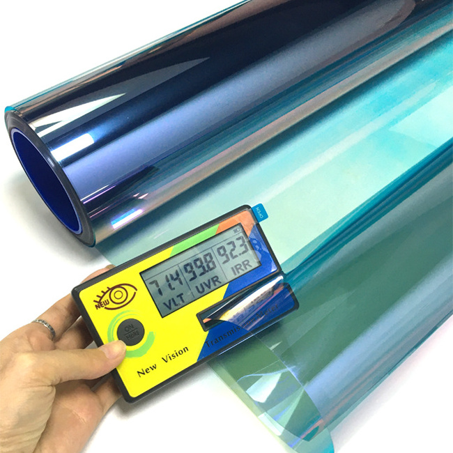 3M Quality Car Chameleon Window Tint Film Self Adhesive Rainbow Solar Tint Film Heat Rejection 1.52*30M Colorful Car Glass Film