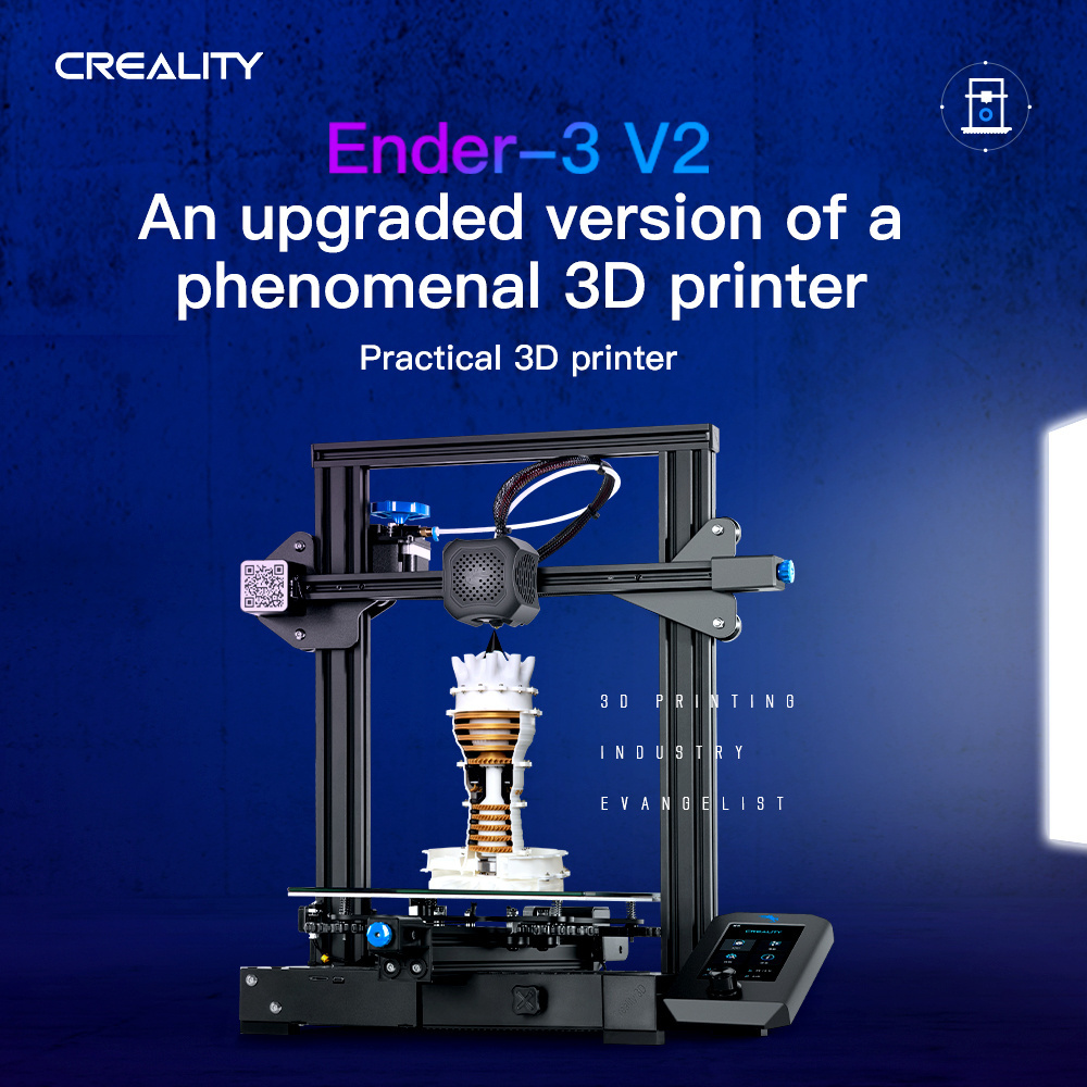 Creality Ender 3 V2 Kid Toys 3D Printer Professional