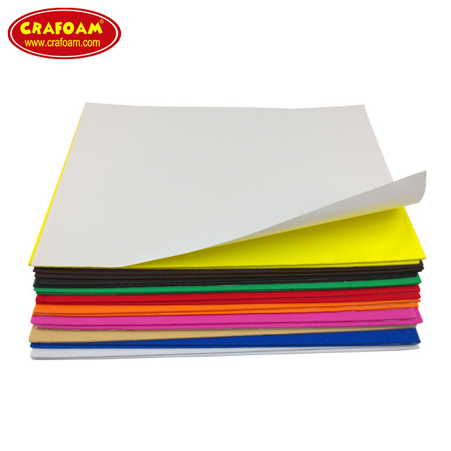 Crafoam Low price thin crafts EVA foam sheets/foam paper