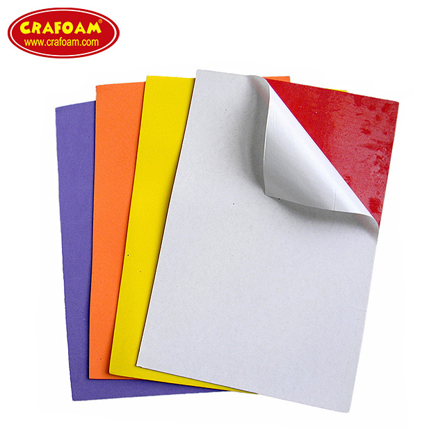 Crafoam Low price thin crafts EVA foam sheets/foam paper