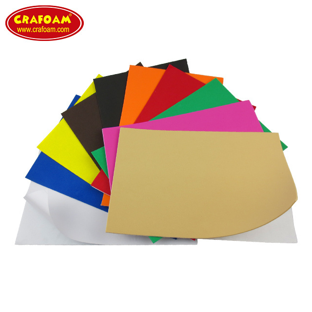 Crafoam Low price thin crafts EVA foam sheets/foam paper