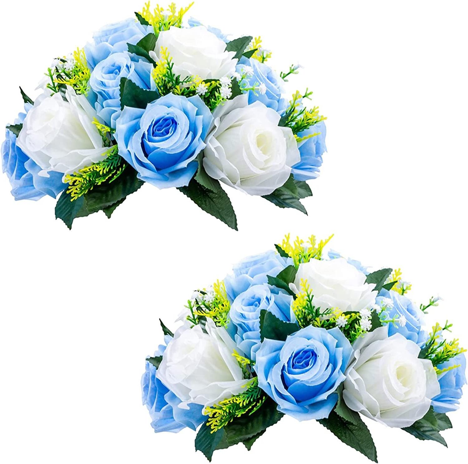 Flowers Bouquet Artificial Roses Table Centerpieces Weddings Decoration Flower Balls For Reception Event