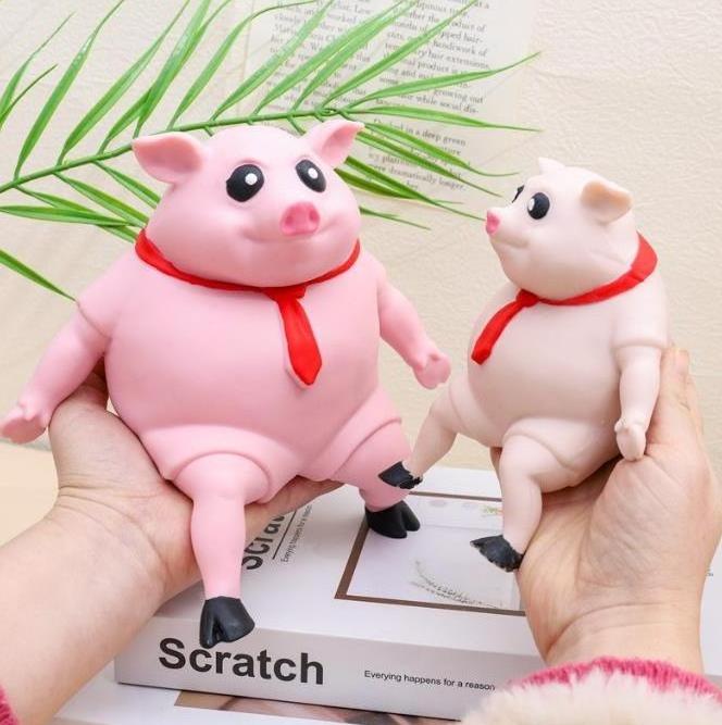 2023 Cute Squeeze Pig Anti Stress Squishy Pig Squeeze Pig Anti Stress Decompression Toys