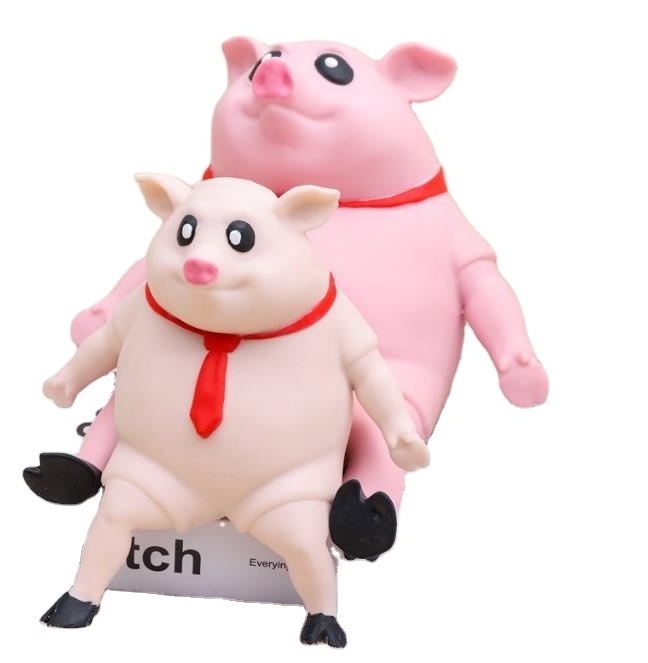 2023 Cute Squeeze Pig Anti Stress Squishy Pig Squeeze Pig Anti Stress Decompression Toys