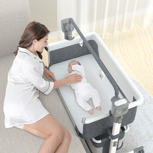 High Quality Portable Baby Cribs Folding Bedside Portable Cradle Baby Swing Baby Bassinet