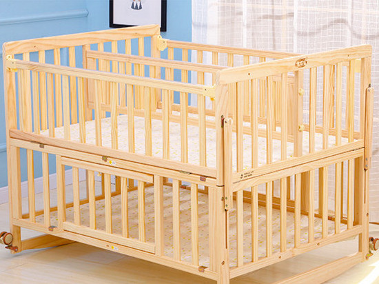 Hot selling Wooden Cradle Designs/ Baby Cradle Swing/Multifunctional Baby Furniture Cribs For Twin Baby