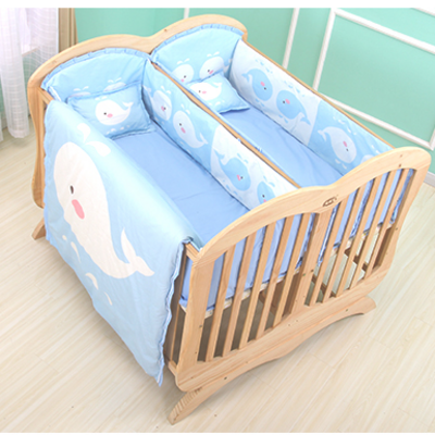 Home general using baby furniture crib baby swing cradle wooden beds for twins BestSuppliers