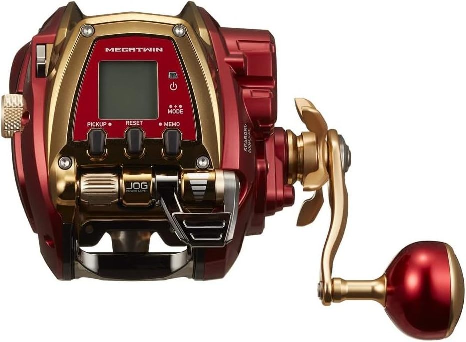 Seaborg 500MJ-AT Electric Reel 22 (2022 Model) Right Hand Red Gold 1 Kilograms