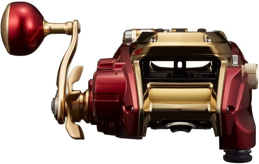 Seaborg 500MJ-AT Electric Reel 22 (2022 Model) Right Hand Red Gold 1 Kilograms