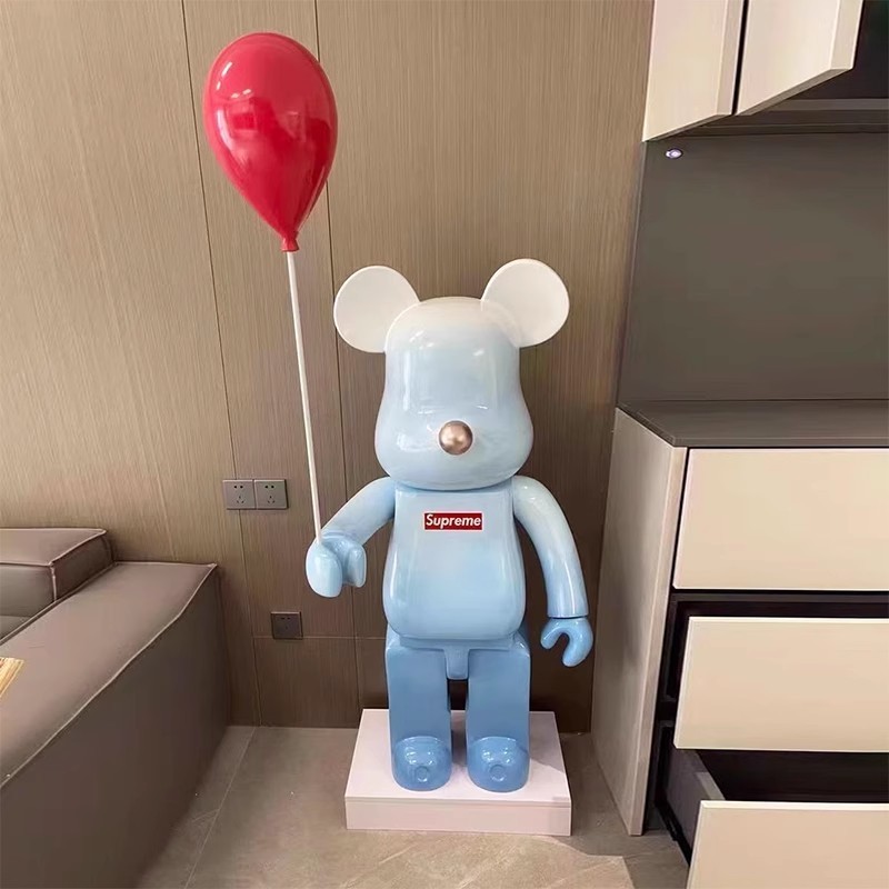 Bearbrick Violent bear OEM ODM 1000 1000% mold blank statue 400% diy toy kaw 70cm 28cm wholesale case 400 plastic bearbrick