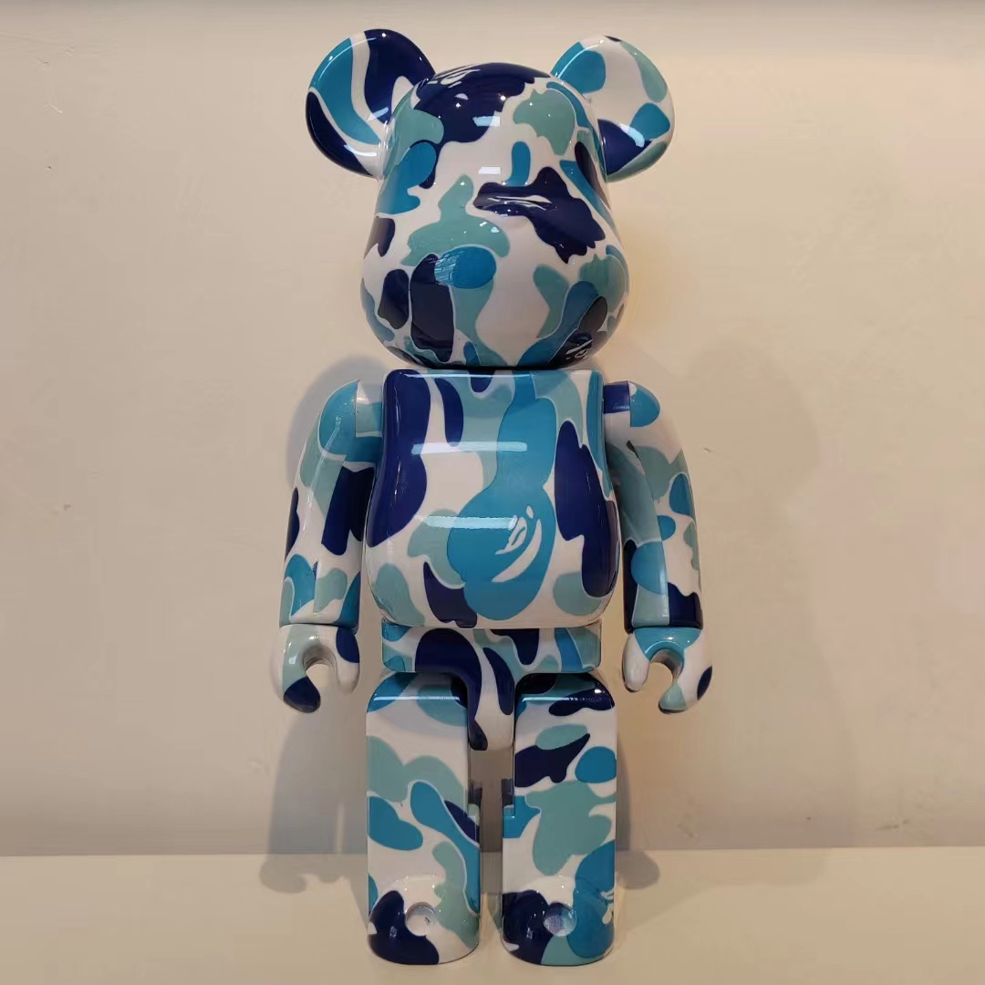 Diy Paint Bape Bearbrick 100 100% 400 400% 1:1 1000% 28cm 70cm Camouflage Box Vinyl Toy