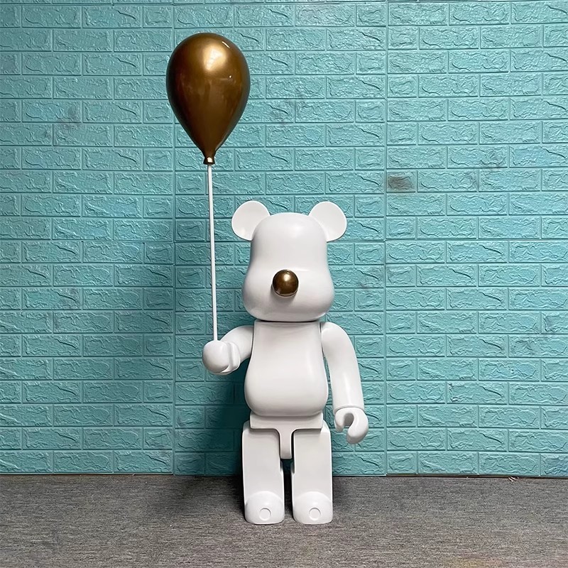 Bearbrick Violent bear OEM ODM 1000 1000% mold blank statue 400% diy toy kaw 70cm 28cm wholesale case 400 plastic bearbrick