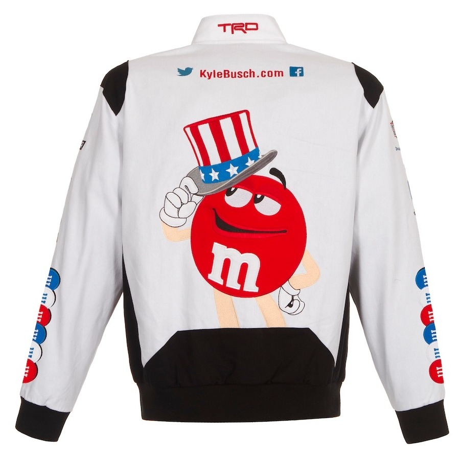 Kyle Busch M&M's Racing NASCAR Twill Jacket