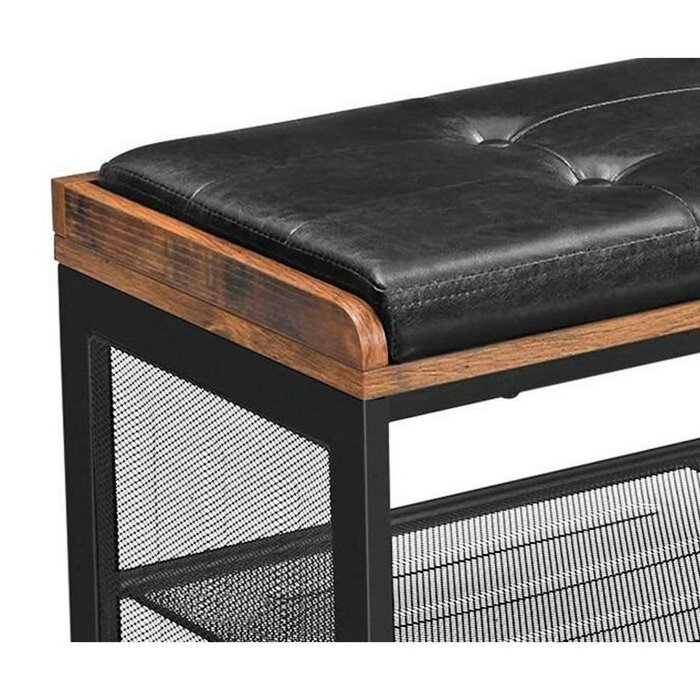 solid wood shoe bench. shoe bench upholstered with wire shelf shoe rack .bedroom metal easy space saving industrial design