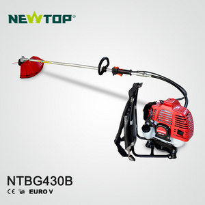 Petrol Brush Cutter 43cc scythes 2-Stroke Engine Gasoline Backpack Grass Trimmer