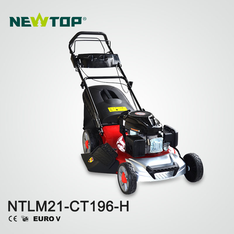 21 inch lawn mower with wheels gasoline lawn mower hand push 52cm