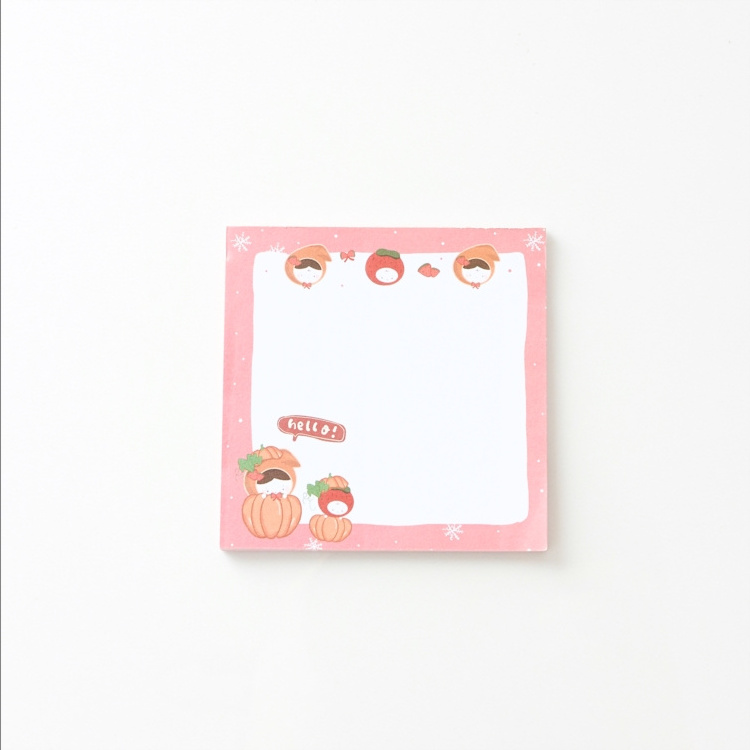 Cute Kawaii Self-adhesive Memo Pad Sticky Notes Set Pad Stationery Supplies Sticky Notes Manufacturer