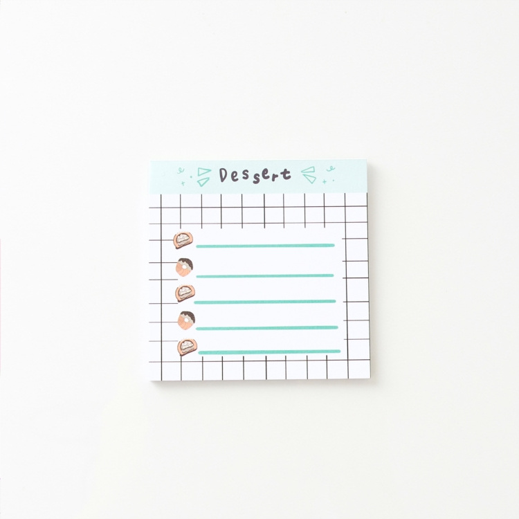 Cute Kawaii Self-adhesive Memo Pad Sticky Notes Set Pad Stationery Supplies Sticky Notes Manufacturer