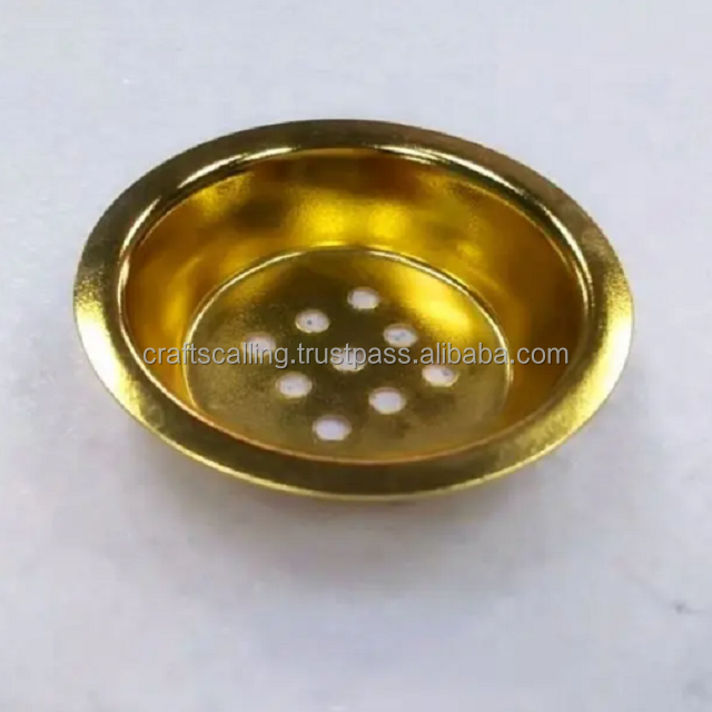 Elegant  incense holder incense burner accessories lid part brass bowl incense burner from indian manufacturer