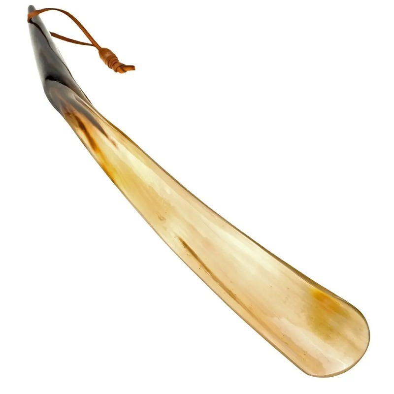 New Hot Selling Variety Sizes Buffalo Horn Shoehorn Shoe Helper Short Shoe Horn from India by Crafts Calling