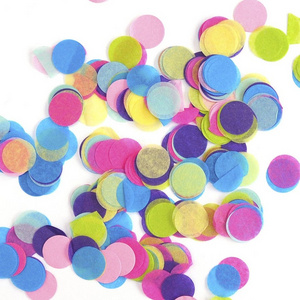 Eco-Friendly Multicolor Round Confetti Wedding Birthday Carnival Latex Balloons Filled with Confetti