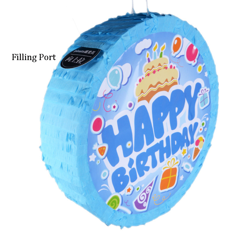 Creative Children's Birthday Pinata Gift Set Drawstring Pinata Filler Props For Birthday Party Game