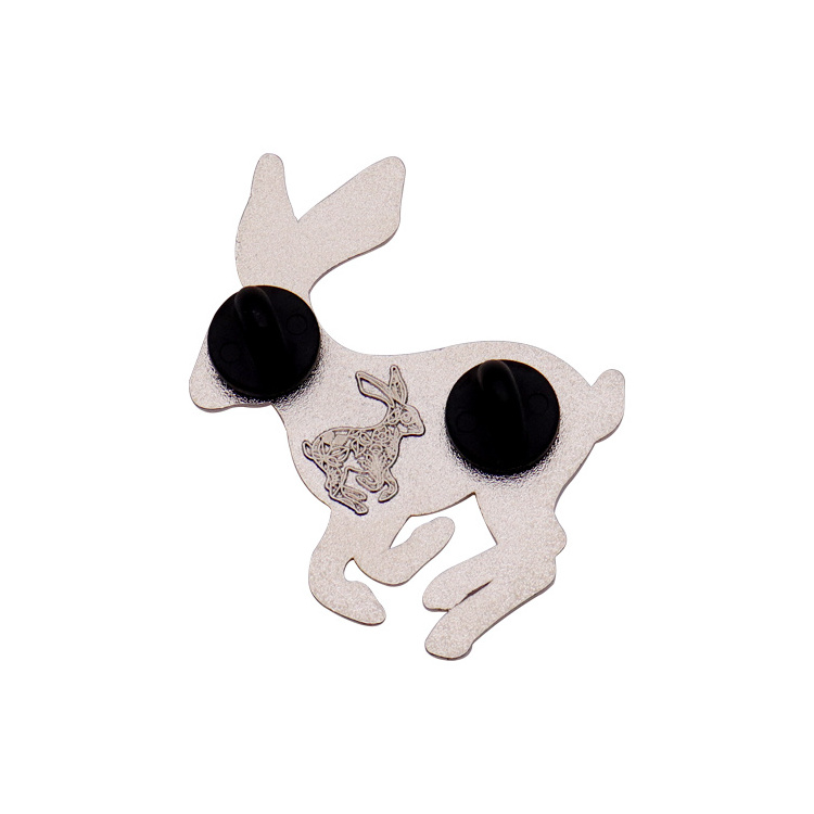 High Quality Design Custom Metal Enamel Pin Cute Cow Color Filling Bull Individuality Demon Souvenir Animal Badge Pin