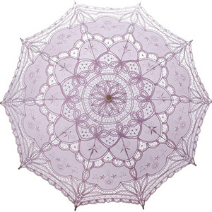 bridal    Victorian Party Gifts Baby Shower Handmade Favor Wedding Decoration Lace Umbrella Batten burg Lace Parasol Umbrella