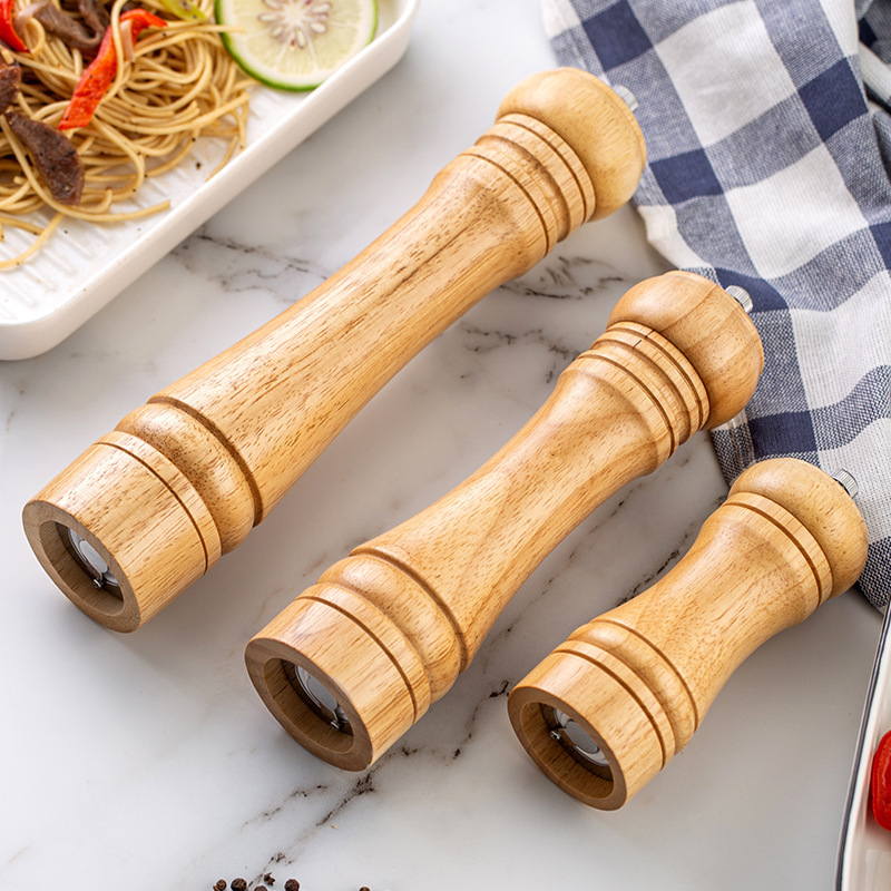 Manual Pepper Mill Adjustable Coarseness for Kitchen