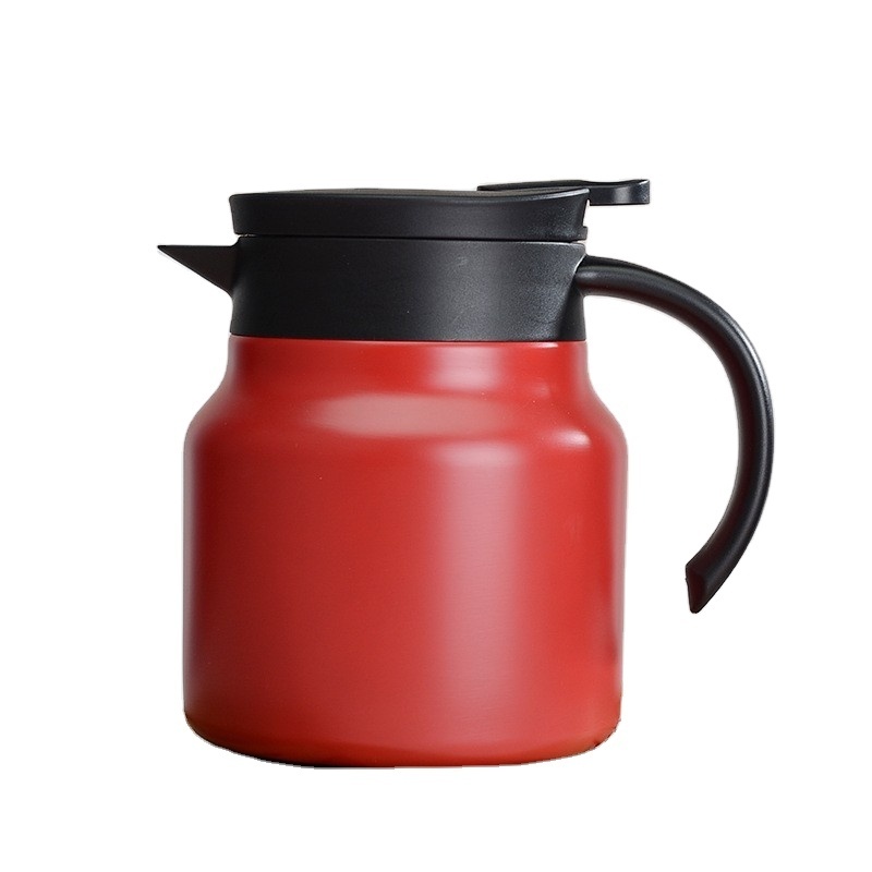 stainless steel  double walled Vacuum kettle with tea infuser